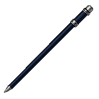 dark wand ebony silver tip sleek thin