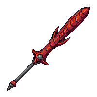 dragon wand red scale pattern claw tip