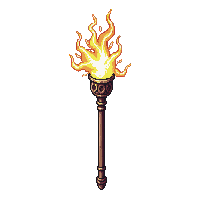lightning wizard staff copper bolt crackling top