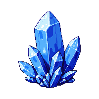 raw crystal cluster blue sapphire jagged points