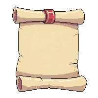 scroll rolled parchment red ribbon sealed