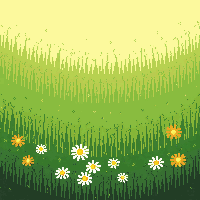 word garden 4503 bg grass flowers