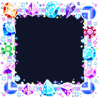 word garden 4889 frame prism crystal