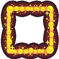 word garden 5170 border crystal amber