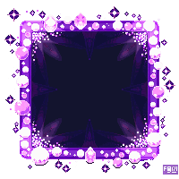 word garden 5249 border crystal amethyst