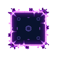 word garden 5186 border scifi hologram purple