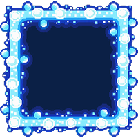 word garden 5234 frame aqua pearl