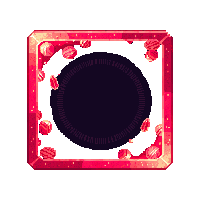 word garden 5454 border crystal ruby